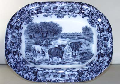 Meat Dish or Platter c1910